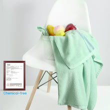 Load image into Gallery viewer, BISTOW Green Smart towels set, 100% Cotton, Super Soft and Absorbent - Perfect for Hotels, Travel, Bathrooms, Spa, and Gym, 6 piece - Biostow
