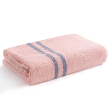 Load image into Gallery viewer, BISTOW 100% Cotton Pink Smart Bath Towel 27.6x55.1 inches, Super Soft and Absorbent - Perfect for Hotels, Travel, Bathrooms, Spa, and Gym - Biostow
