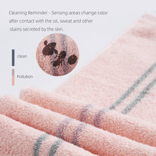 Load image into Gallery viewer, BISTOW 100% Cotton Pink Smart Hand Towel 11.8x27.6 inches, Super Soft and Absorbent - Perfect for Hotels, Travel, Bathrooms, Spa, and Gym - Biostow
