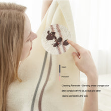 Load image into Gallery viewer, BISTOW 100% Cotton Beige Smart Hand Towel 11.8x27.6 inches, Super Soft and Absorbent - Perfect for Hotels, Travel, Bathrooms, Spa, and Gym - Biostow
